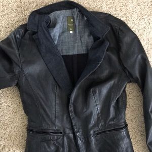 G Star Raw Women’s Leather Blazer